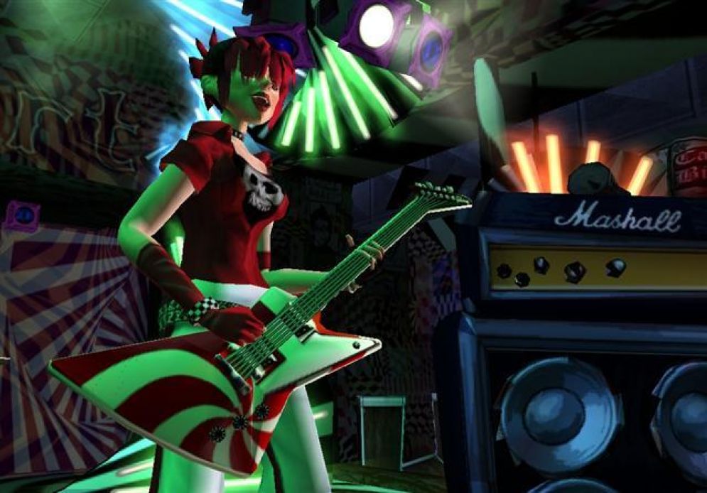 Screenshot ze hry Guitar Hero II - Recenze-her.cz