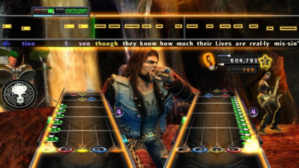 Screenshot ze hry Guitar Hero: Warriors of Rock - Recenze-her.cz
