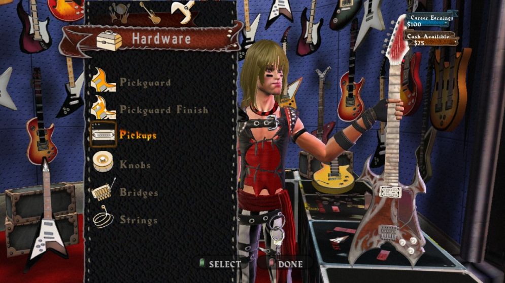 Screenshot ze hry Guitar Hero World Tour - Recenze-her.cz