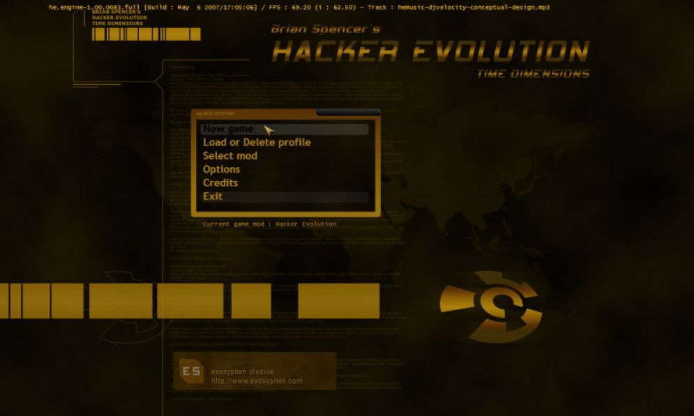 Screenshot ze hry Hacker Evolution - Recenze-her.cz