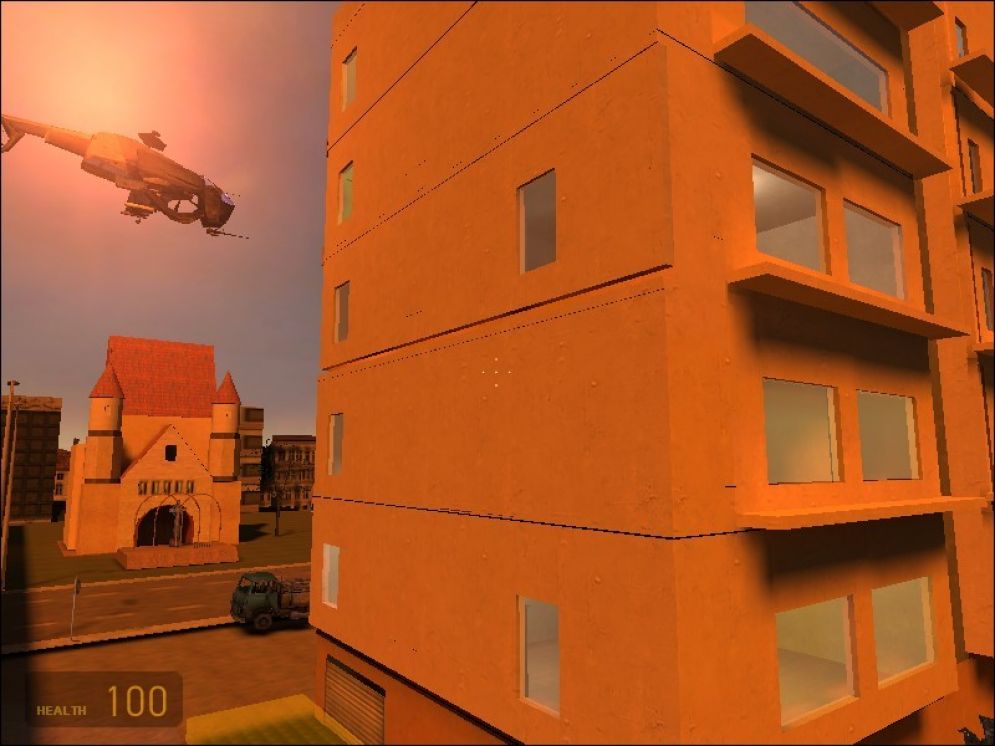 Screenshot ze hry Half-Life 2: Day Hard - Recenze-her.cz