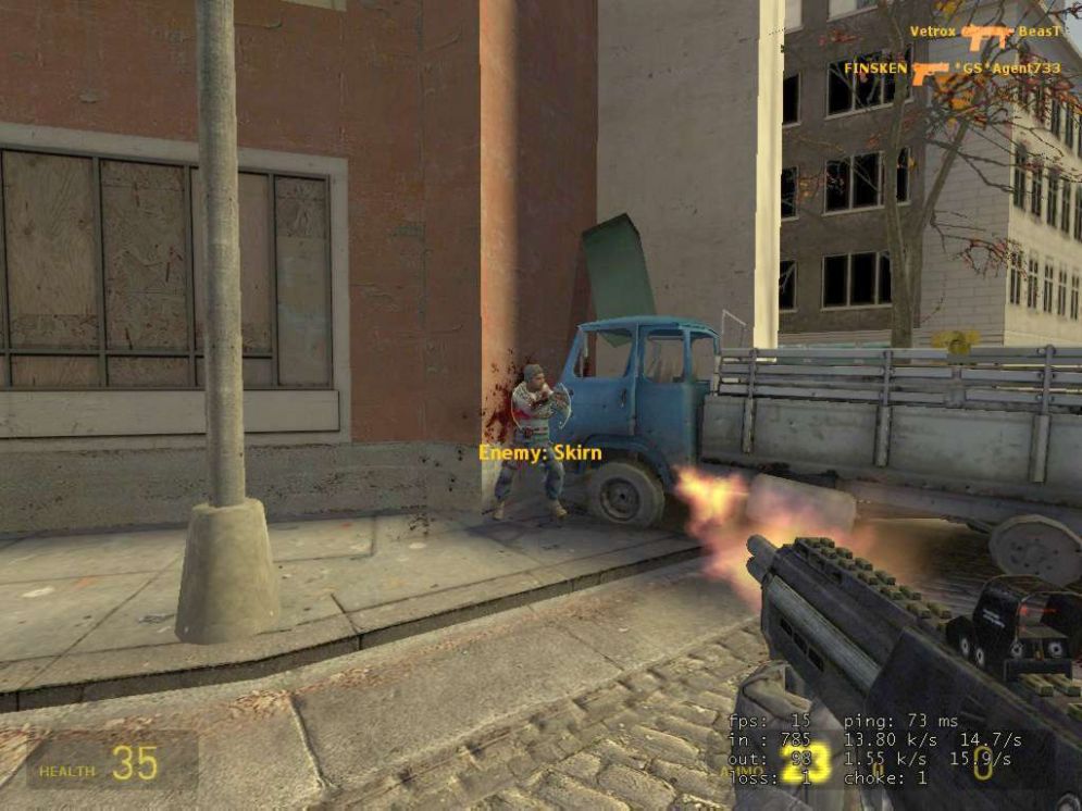 Screenshot ze hry Half-Life 2: Deathmatch - Recenze-her.cz
