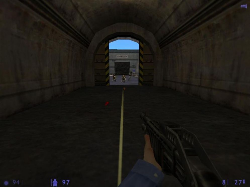 Screenshot ze hry Half-Life: Blue Shift - Recenze-her.cz