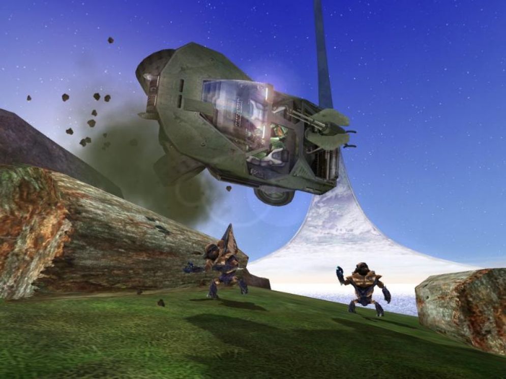 Screenshot ze hry Halo: Combat Evolved - Recenze-her.cz