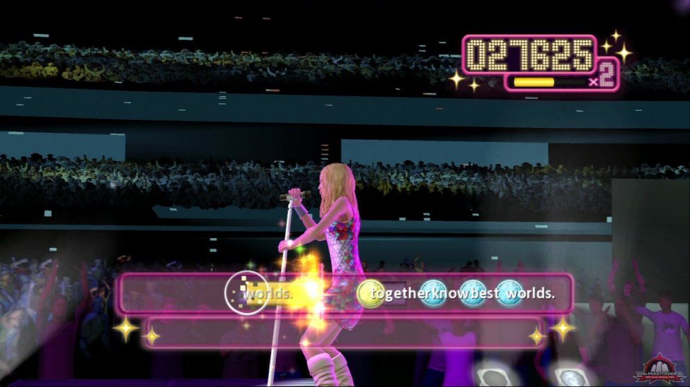Screenshot ze hry Hannah Montana: The Movie - Recenze-her.cz