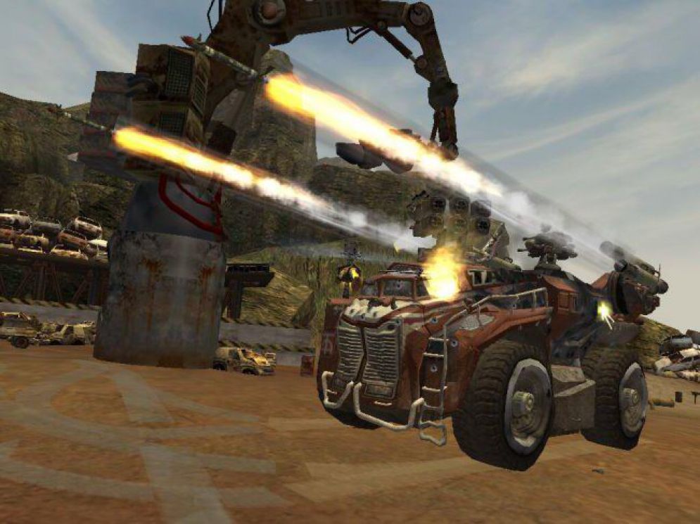 Screenshot ze hry Hard Truck: Apocalyptic Wars - Recenze-her.cz