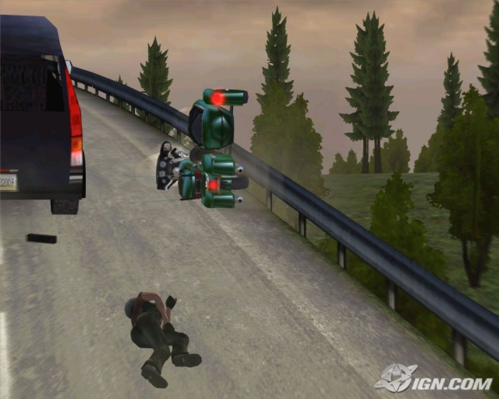 Screenshot ze hry Harley Davidson: Race to the Rally - Recenze-her.cz