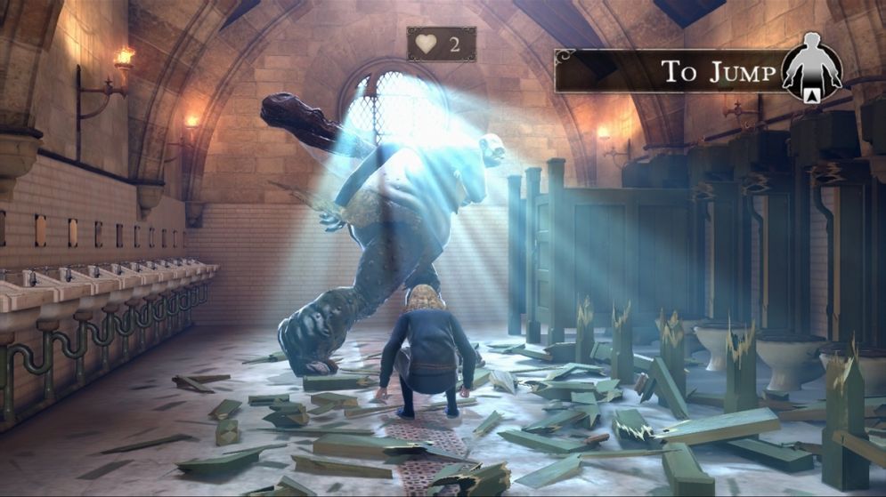 Screenshot ze hry Harry Potter for Kinect - Recenze-her.cz
