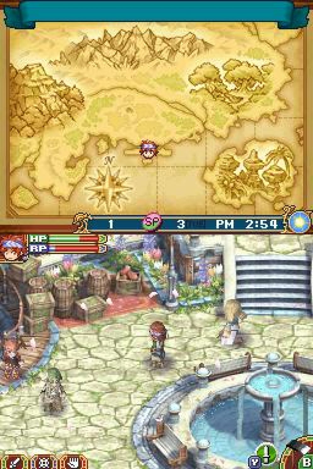 Screenshot ze hry Harvest Moon DS - Recenze-her.cz