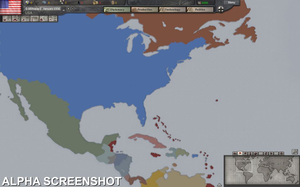 Screenshot ze hry Hearts of Iron III Semper Fi - Recenze-her.cz