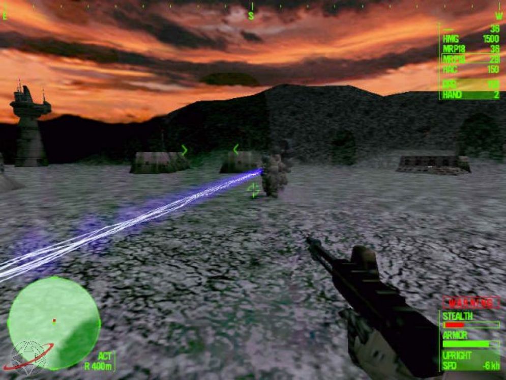 Screenshot ze hry Heavy Gear II - Recenze-her.cz