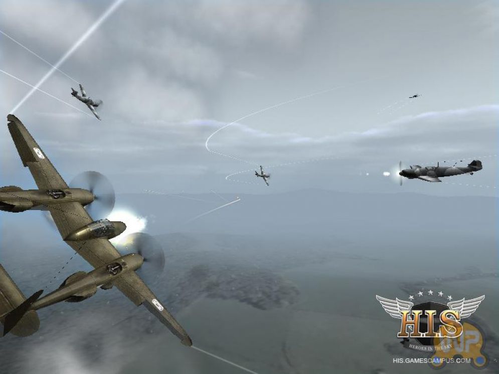 Screenshot ze hry Heroes in the Sky - Recenze-her.cz
