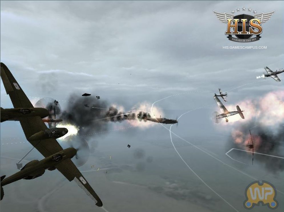 Screenshot ze hry Heroes in the Sky - Recenze-her.cz