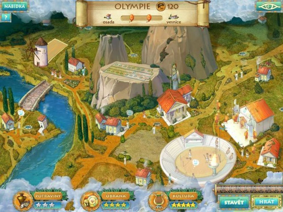 Screenshot ze hry Heroes of Hellas 2: Olympia - Recenze-her.cz