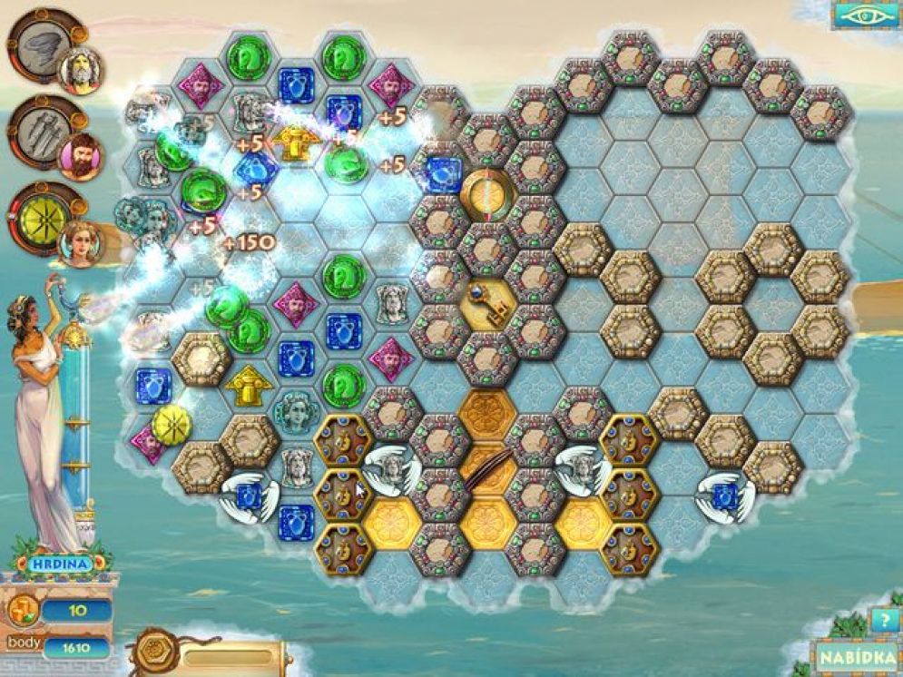 Screenshot ze hry Heroes of Hellas 2: Olympia - Recenze-her.cz