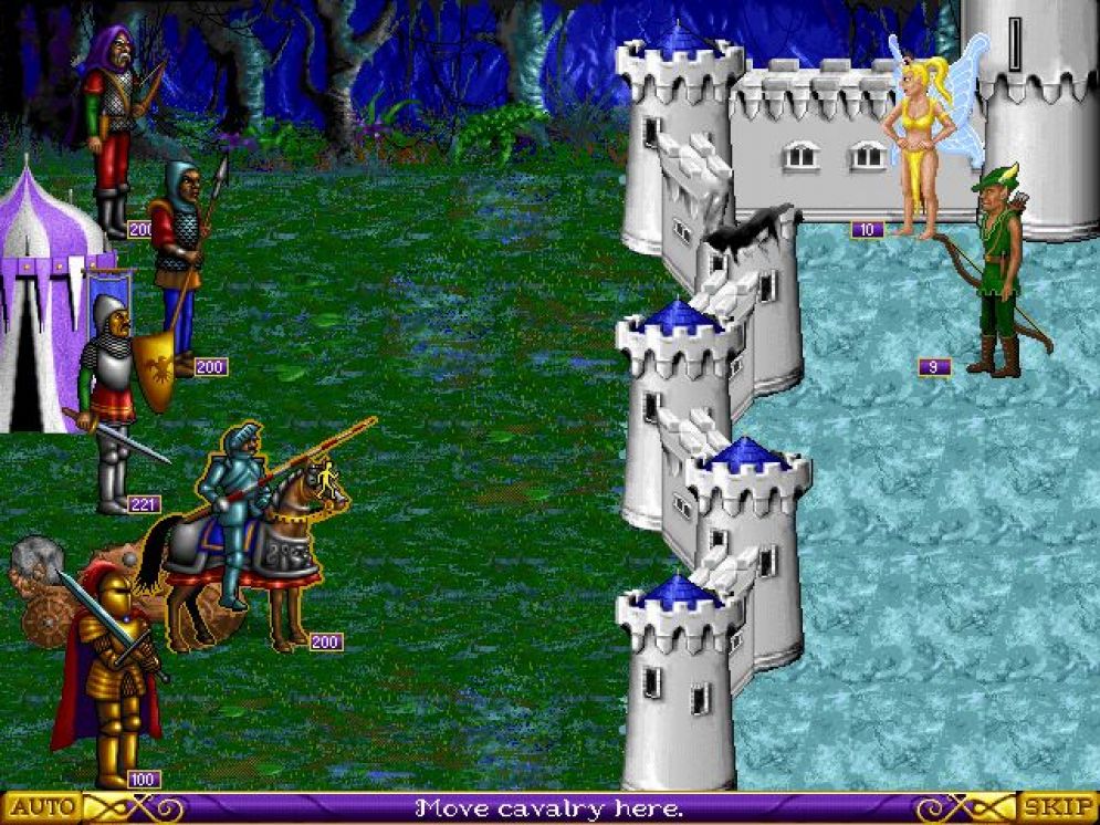 Screenshot ze hry Heroes of Might and Magic - Recenze-her.cz