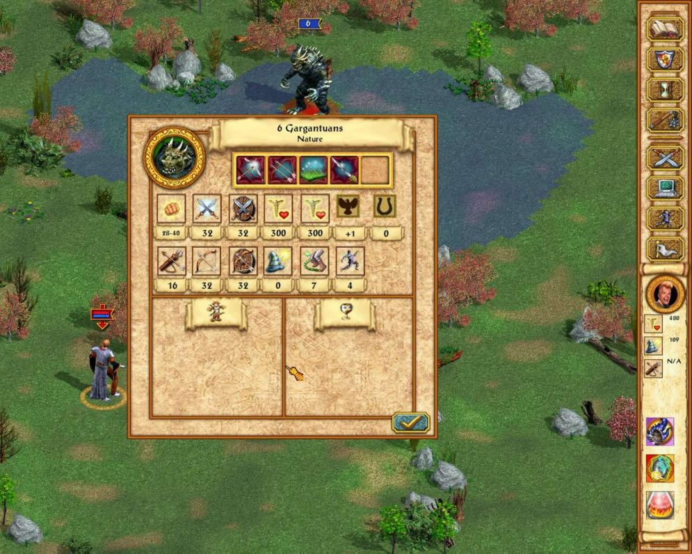 Screenshot ze hry Heroes of Might and Magic 4: The Gathering Storm - Recenze-her.cz