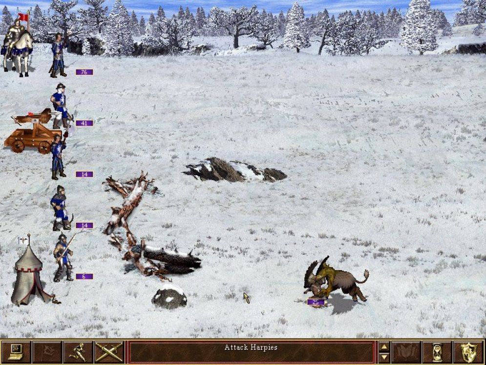 Screenshot ze hry Heroes of Might & Magic 3: The Restoration of Erathia - Recenze-her.cz