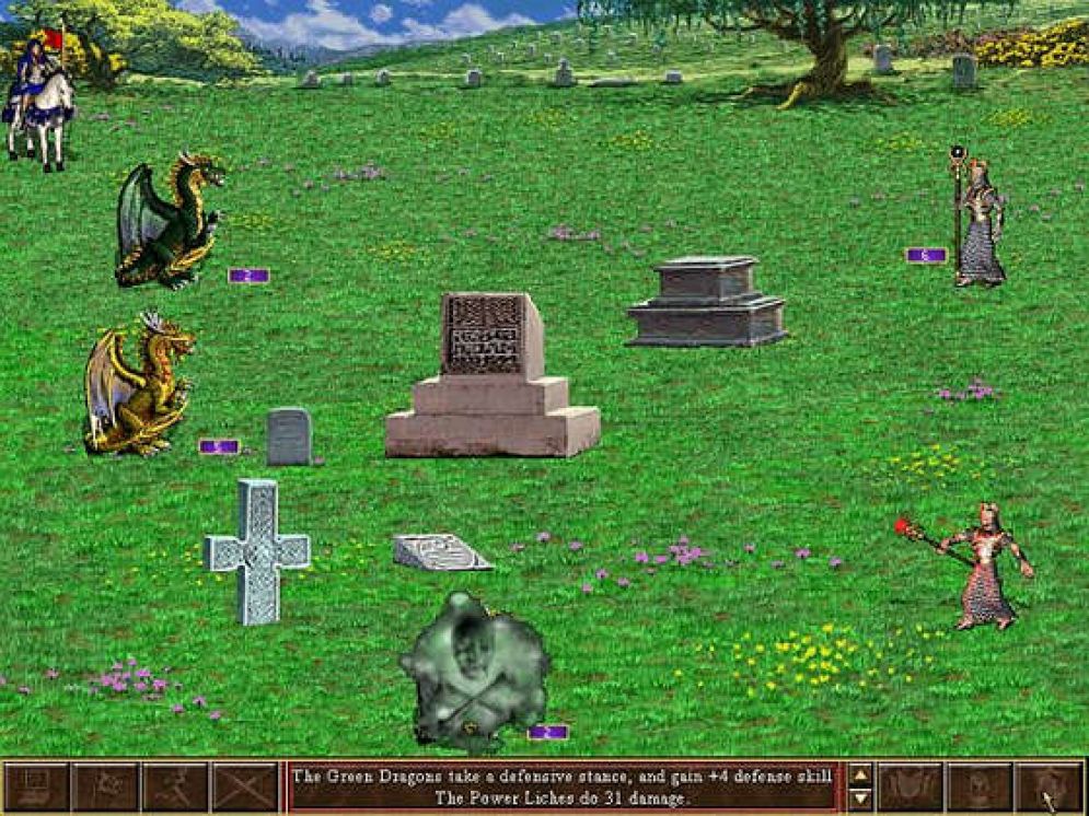 Screenshot ze hry Heroes of Might & Magic 3: the Shadow of Death - Recenze-her.cz