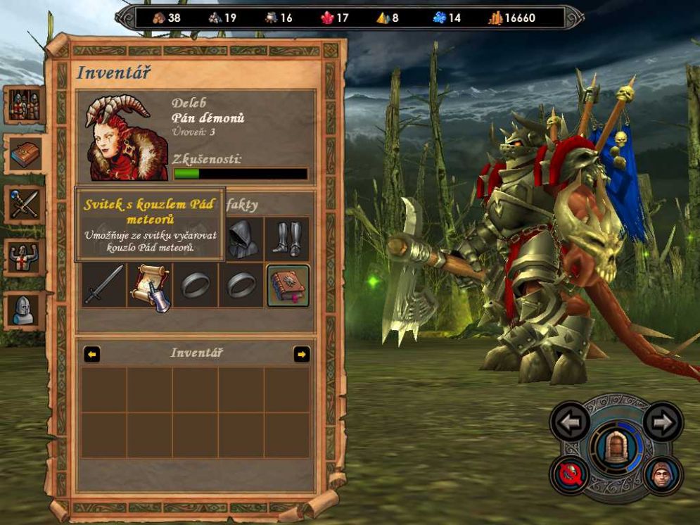 Screenshot ze hry Heroes of Might & Magic V - Recenze-her.cz