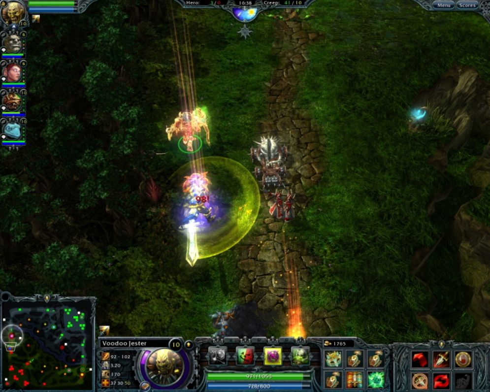 Screenshot ze hry Heroes of Newerth - Recenze-her.cz