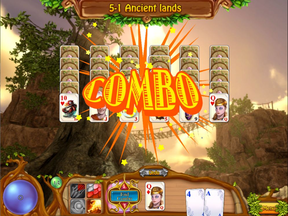 Screenshot ze hry Heroes Of Solitairea - Recenze-her.cz