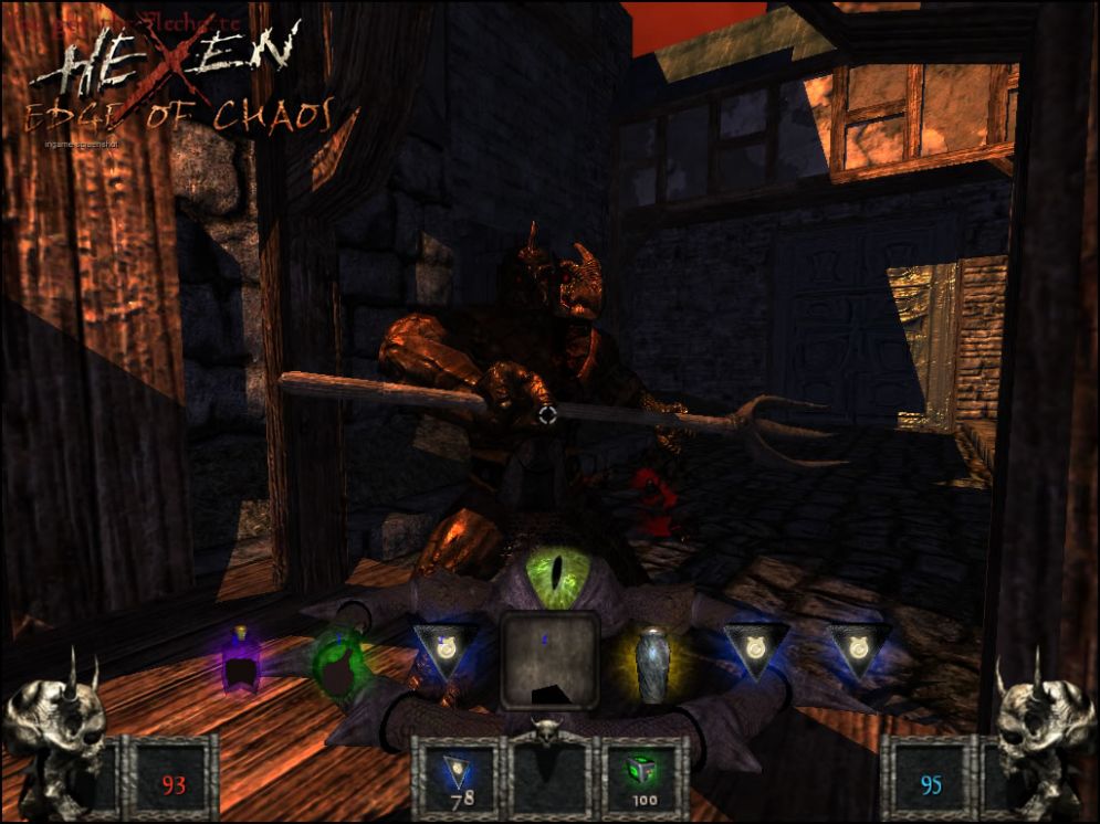 Screenshot ze hry Hexen: Edge of Chaos - Recenze-her.cz