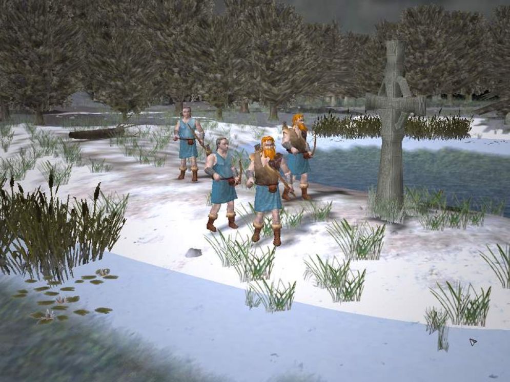 Screenshot ze hry Highland Warriors - Recenze-her.cz