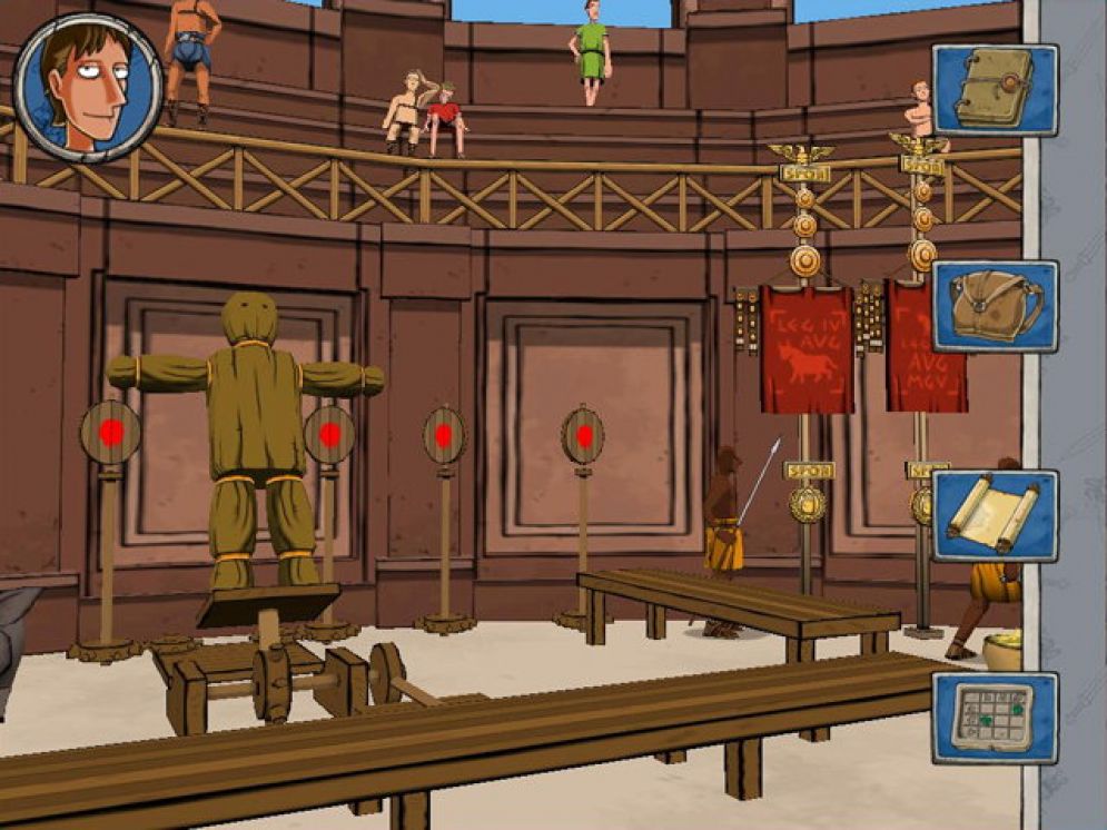Screenshot ze hry Horrible Histories: Ruthless Romans - Recenze-her.cz