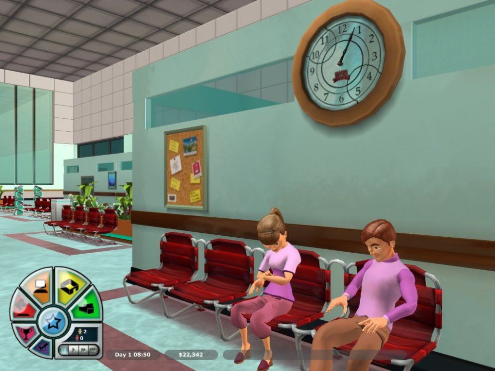 Screenshot ze hry Hospital Tycoon - Recenze-her.cz