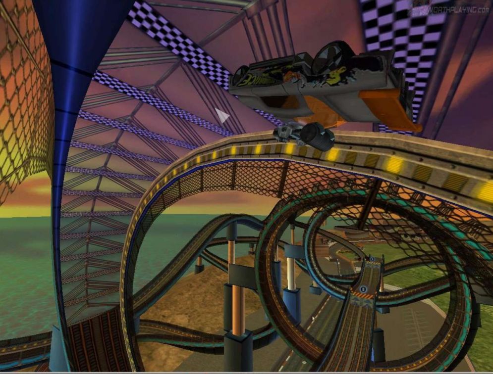 Screenshot ze hry Hot Wheels: Velocity X - Recenze-her.cz