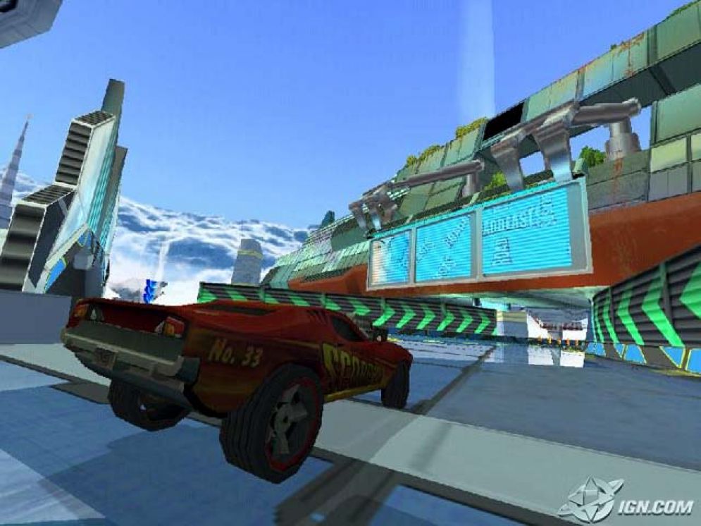 Screenshot ze hry Hot Wheels World Race  - Recenze-her.cz