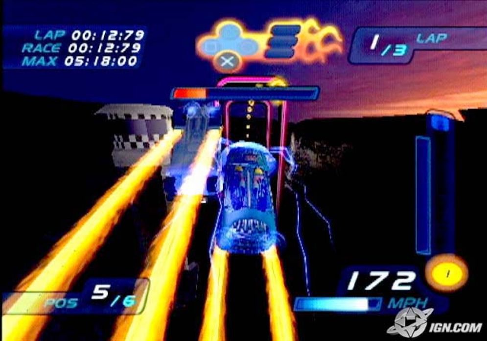 Screenshot ze hry Hot Wheels World Race  - Recenze-her.cz