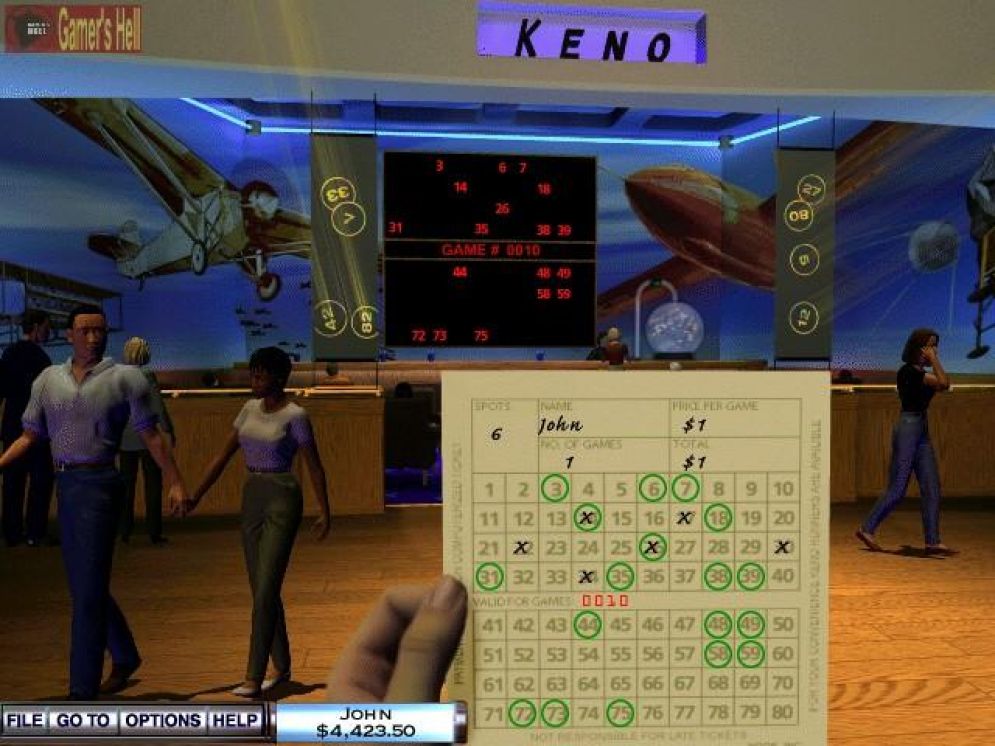 Screenshot ze hry Hoyle Casino 2004 - Recenze-her.cz