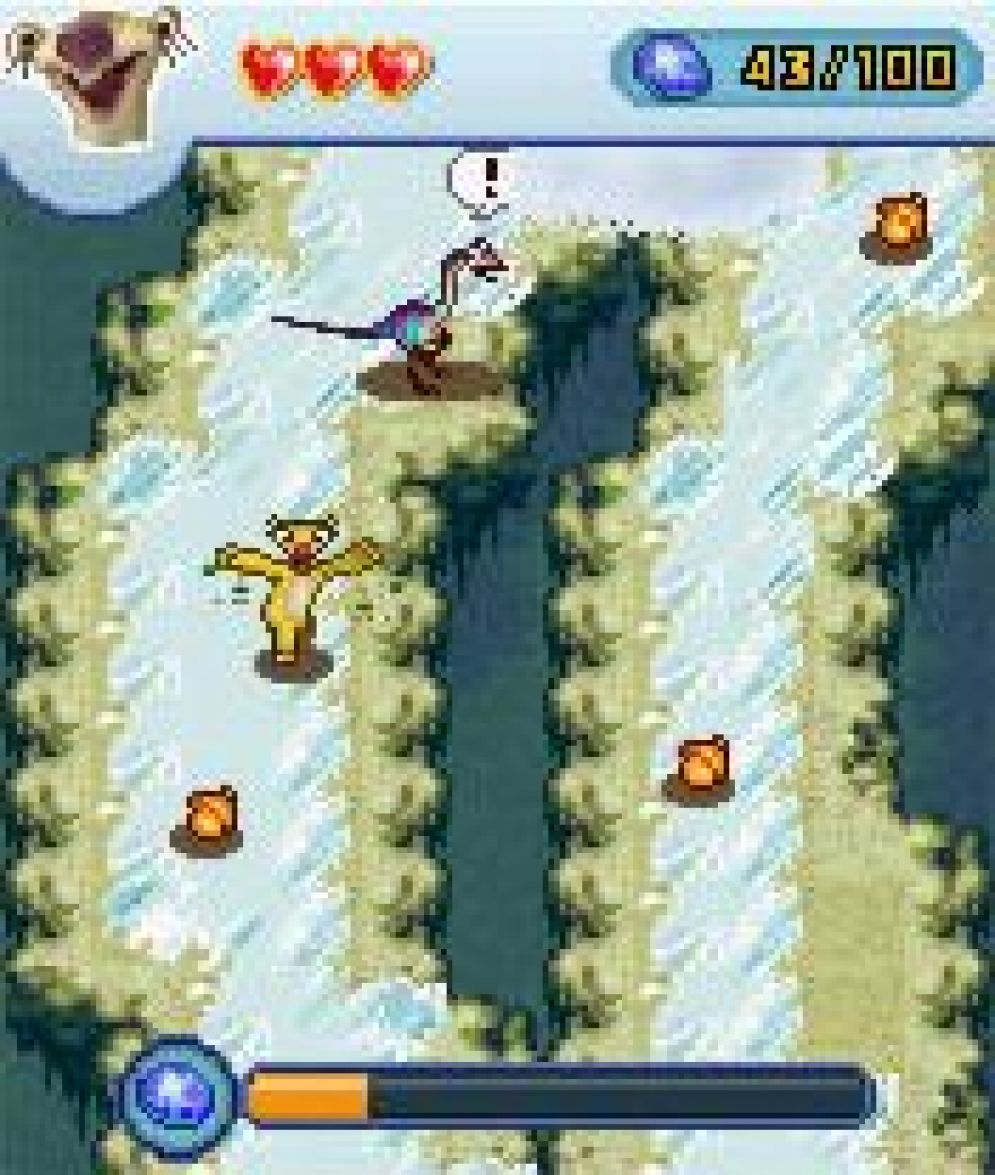 Screenshot ze hry Ice Age: Dawn of the Dinosaurs - Recenze-her.cz