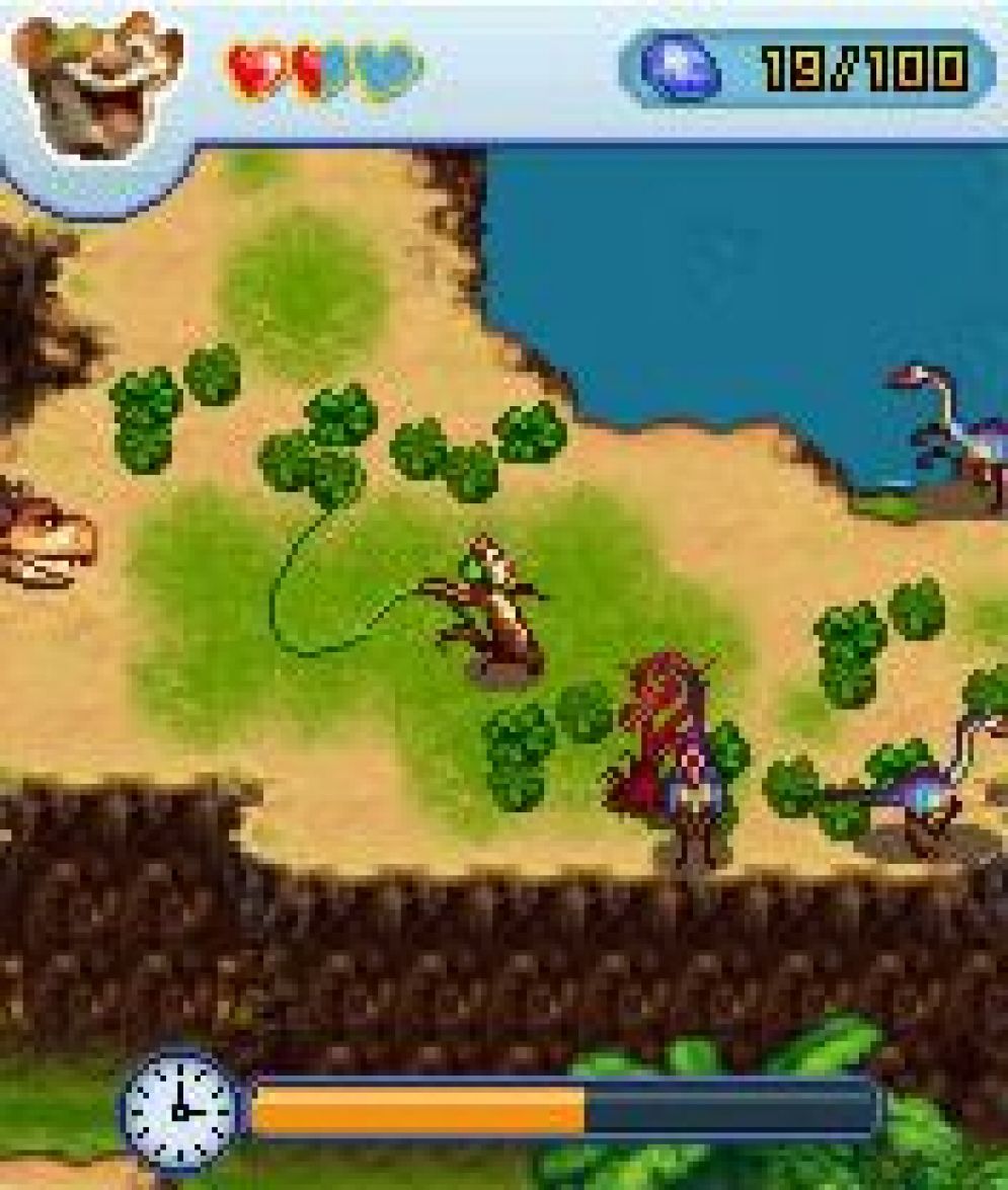 Screenshot ze hry Ice Age: Dawn of the Dinosaurs - Recenze-her.cz