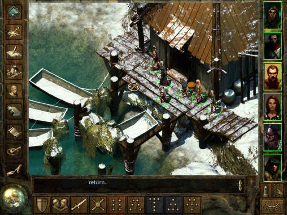 Screenshot ze hry Icewind Dale  - Recenze-her.cz