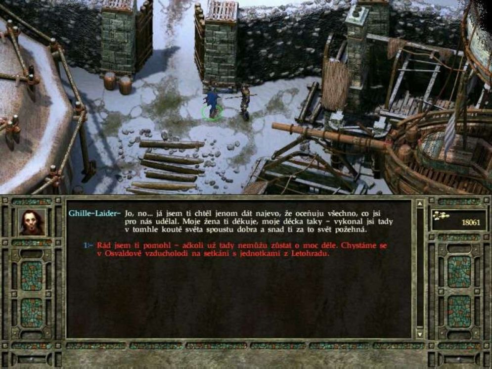 Screenshot ze hry Icewind Dale II - Recenze-her.cz