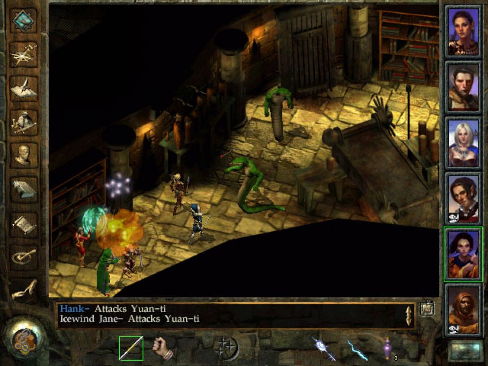 Screenshot ze hry Icewind Dale  - Recenze-her.cz