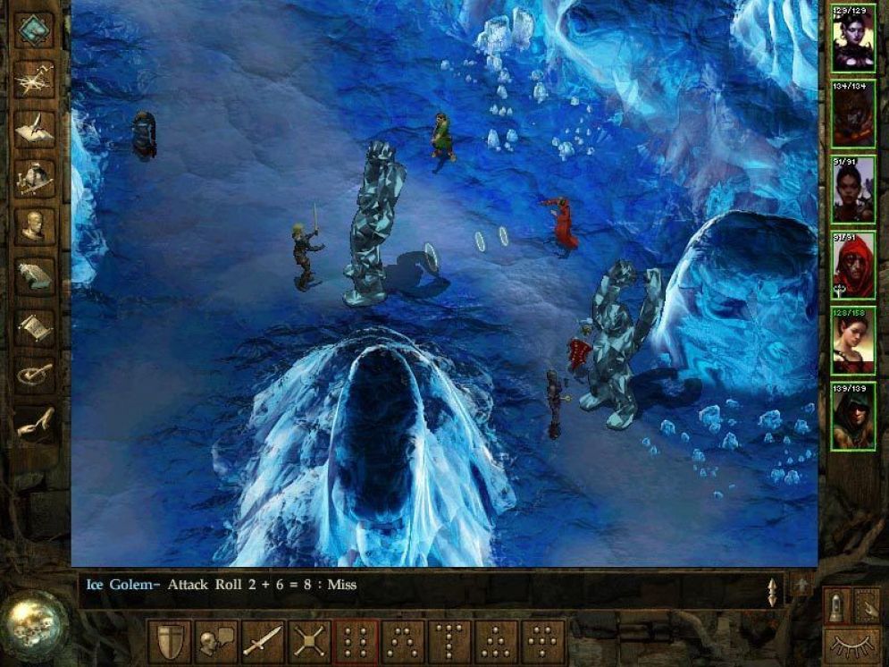 Screenshot ze hry Icewind Dale: Heart of the Winter - Recenze-her.cz