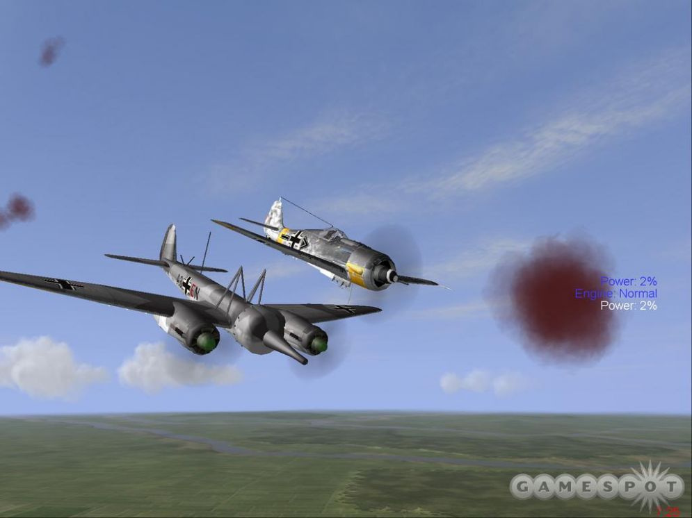 Screenshot ze hry IL2: Sturmovik: Forgotten Battles - ACE - Recenze-her.cz