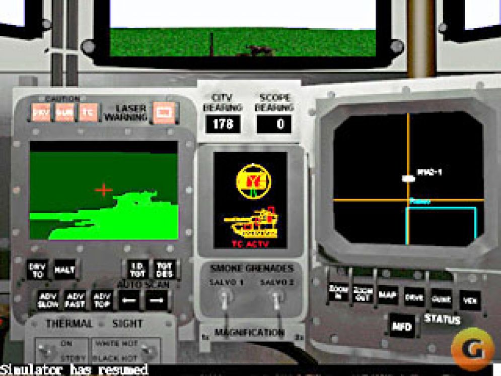Screenshot ze hry iM1A2 Abrams - Recenze-her.cz