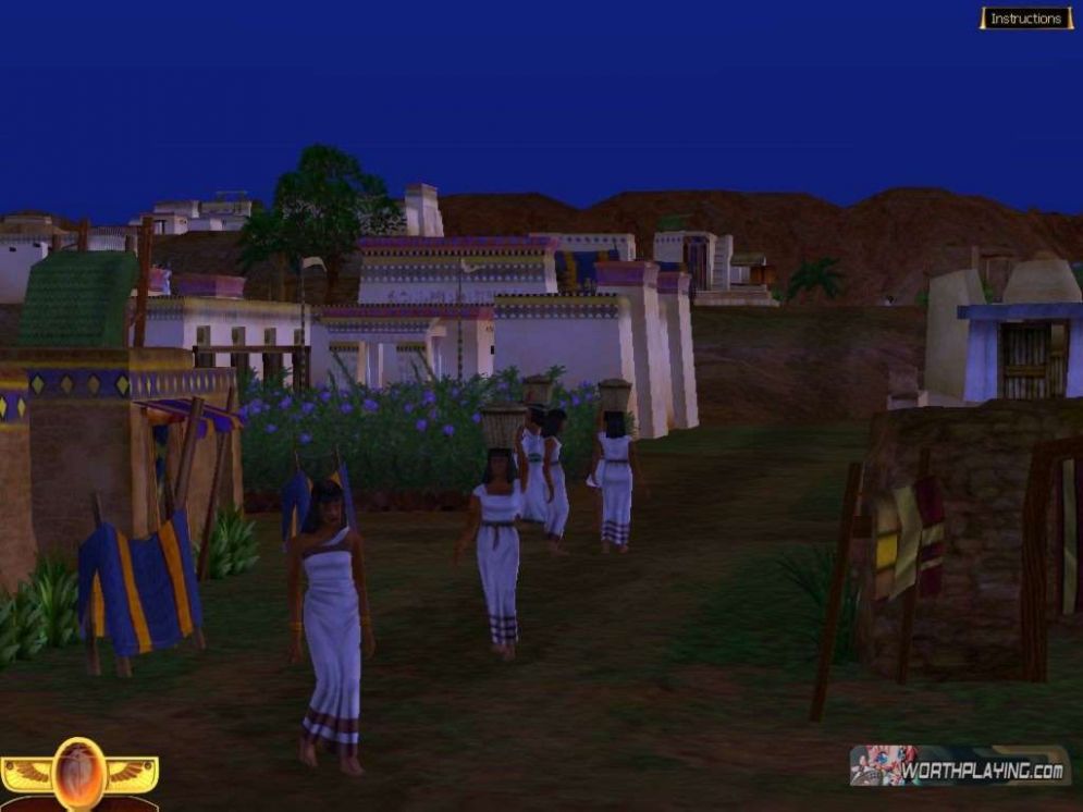 Screenshot ze hry Immortal Cities: Children of the Nile - Recenze-her.cz