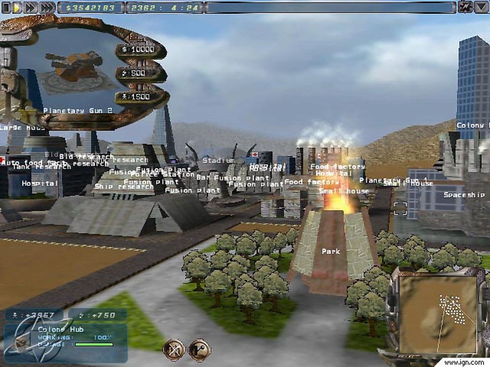 Screenshot ze hry Imperium Galactica II - Alliances - Recenze-her.cz