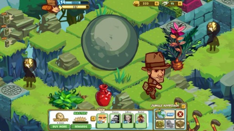 Screenshot ze hry Indiana Jones: Adventure World - Recenze-her.cz