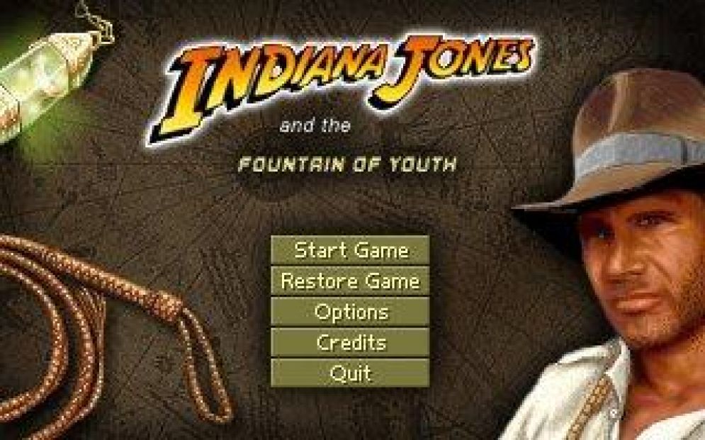 Screenshot ze hry Indiana Jones and the Fountain of Youth - Recenze-her.cz