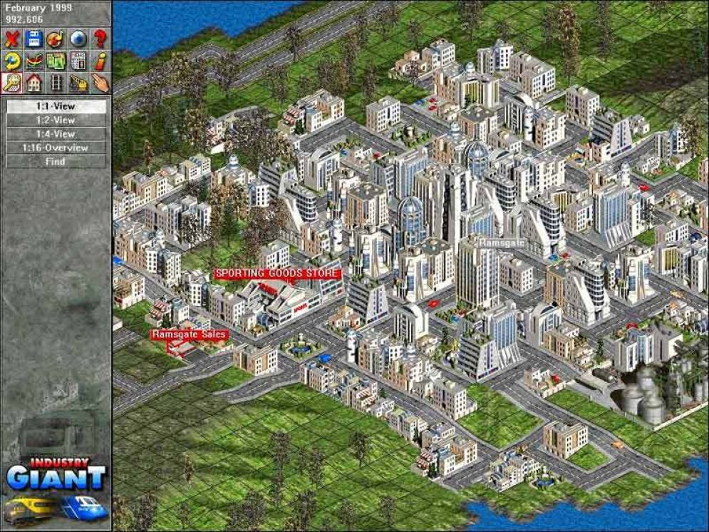 Screenshot ze hry Industry Giant - Recenze-her.cz