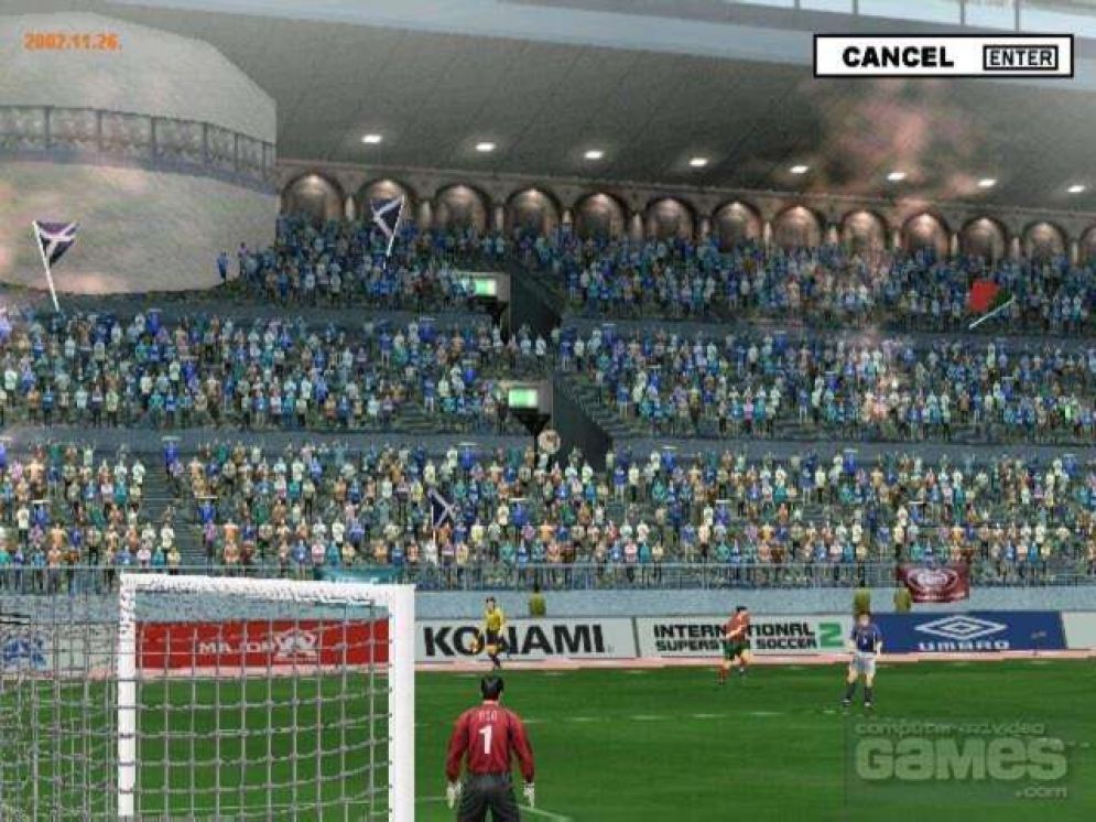 Screenshot ze hry International Superstar Soccer 3 - Recenze-her.cz