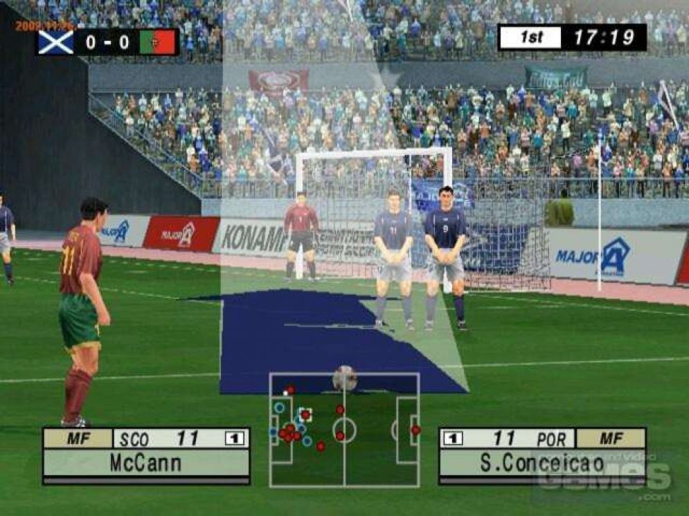 Screenshot ze hry International Superstar Soccer 3 - Recenze-her.cz