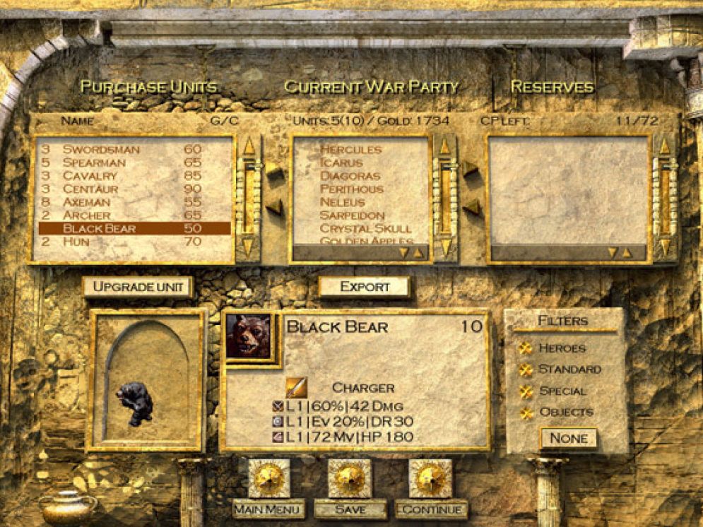 Screenshot ze hry Invictus: In the Shadow of Olympus - Recenze-her.cz